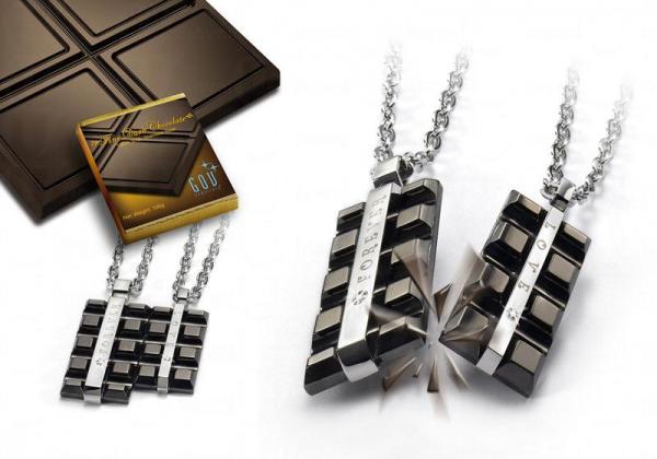 GOV Jewellery Forever Love 巧克力情侶吊墜頸鍊 Chok 住食雀巢雪糕三文治 贏最新換鏡相機